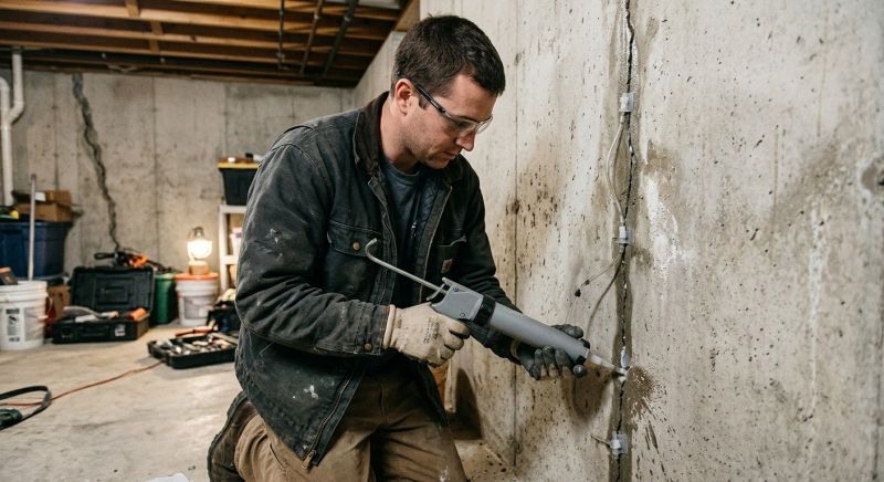 Basement Crack Repair in Rockledge, FL