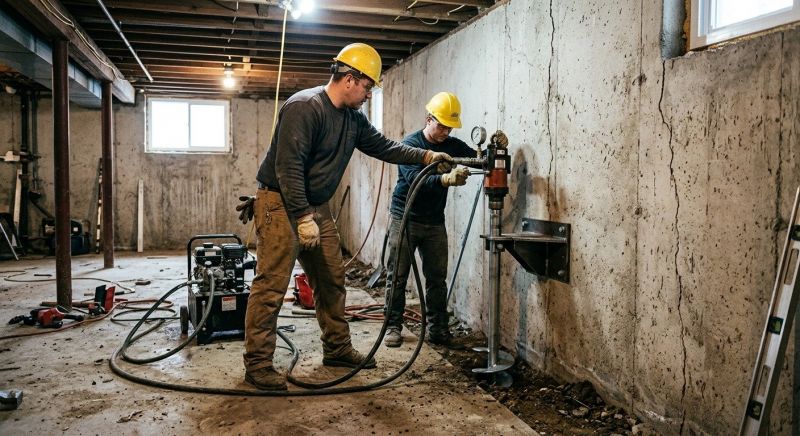 Basement Stabilization in Rockledge, FL