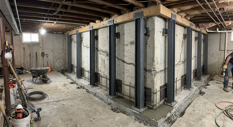 Basement Stabilization in Rockledge, FL