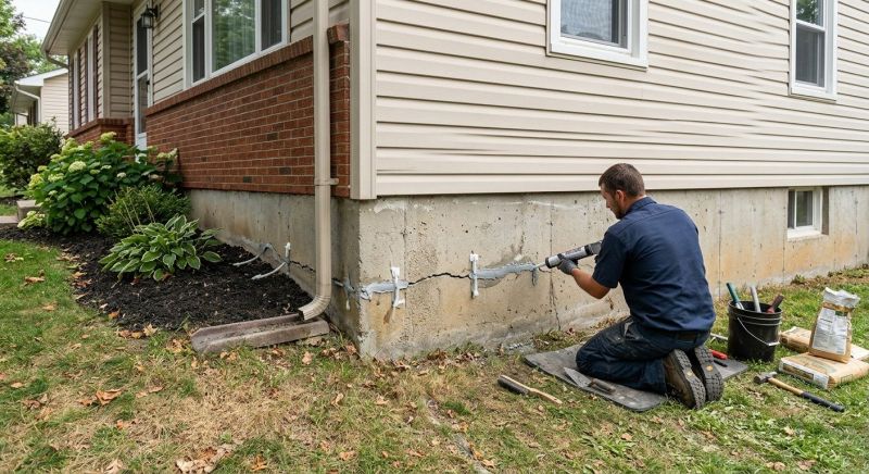 Cracked Foundation Repair in Cocoa, FL