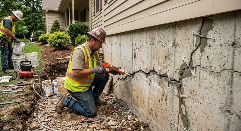 Cracked Foundation Repair in Cocoa, FL