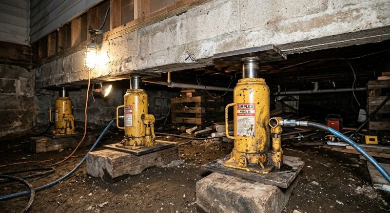 Foundation Jacking in Cape Canaveral, FL