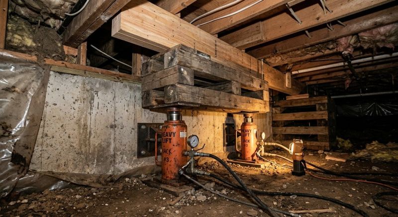Foundation Jacking in Cocoa, FL