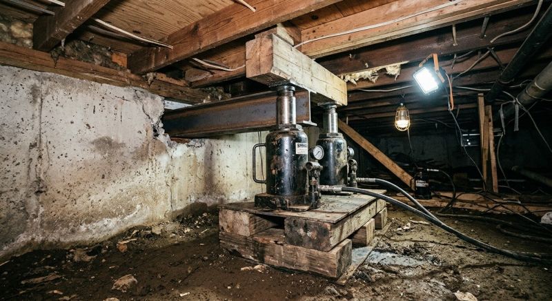 Foundation Jacking in Cocoa, FL