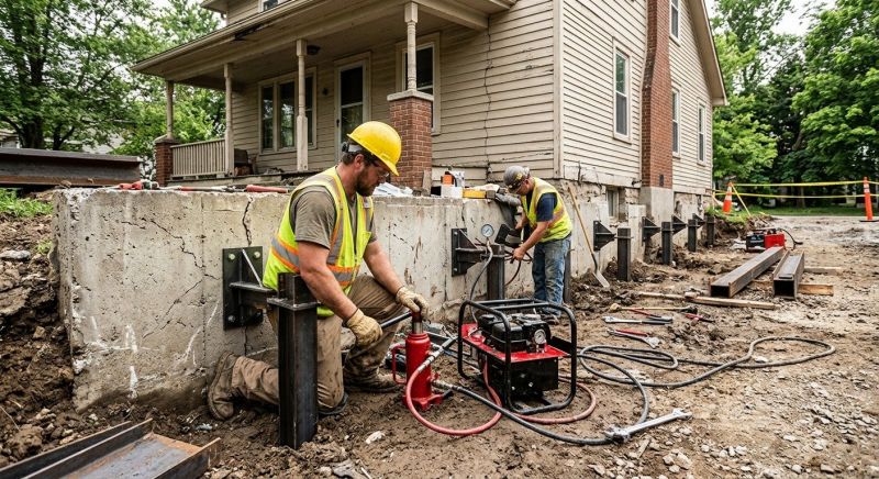 Foundation Stabilizing in Cocoa Beach, FL