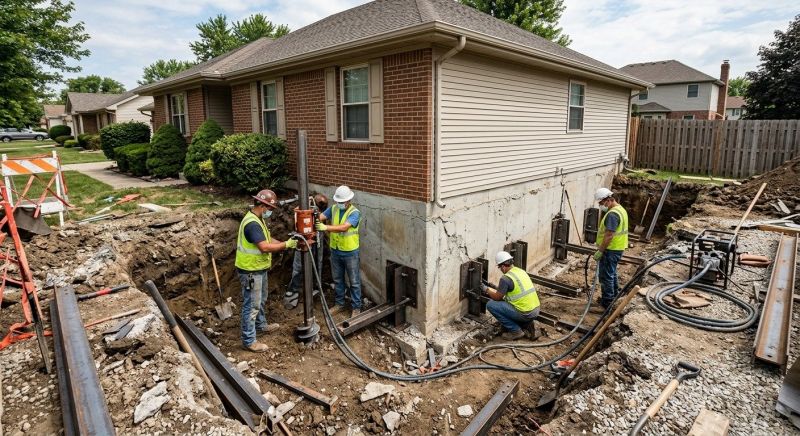 House Foundation Repair in Palm Bay, FL