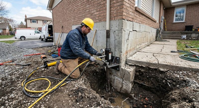 Sinking Foundation Repair in Palm Bay, FL